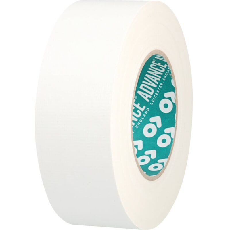AT175 High Quality Polycoated White Cloth Tape - 50MM X 50M - Advance