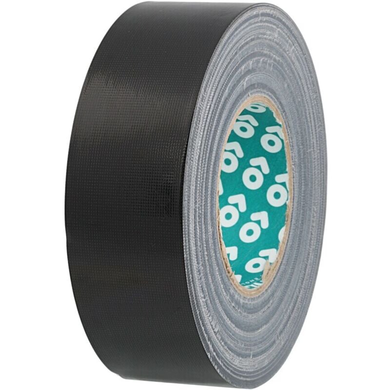 Advance AT180 Black Premium Quality Gloss Cloth Tape - 50mm x 50m