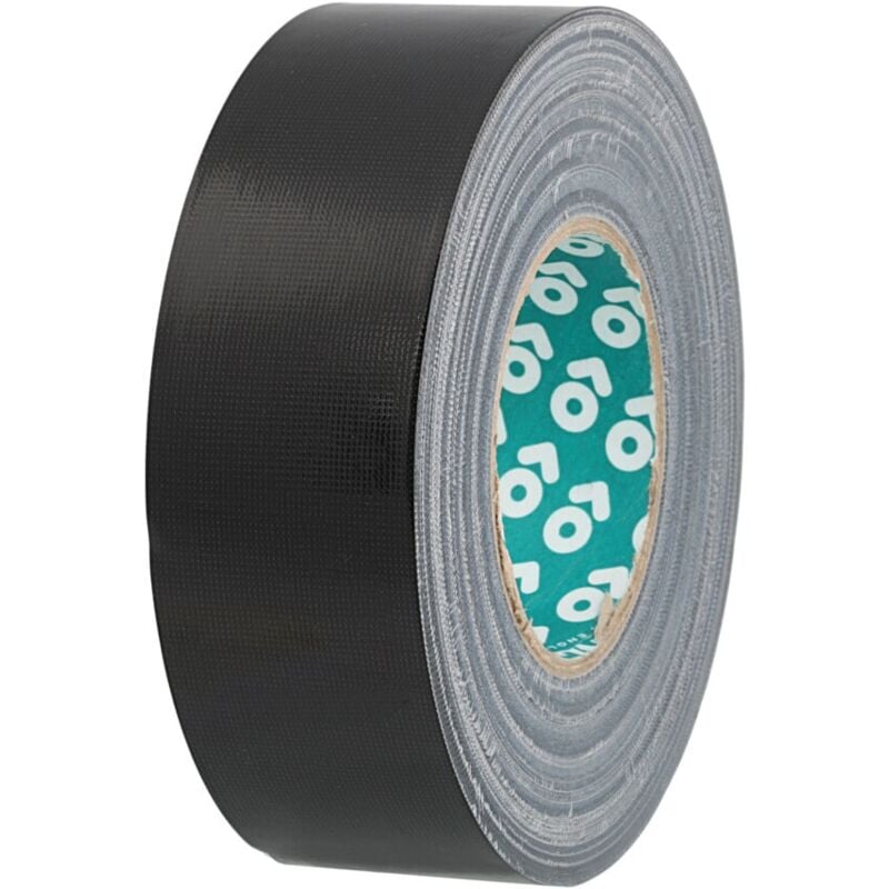AT180 Black Premium Quality Gloss Cloth Tape - 75mm x 50m - Advance