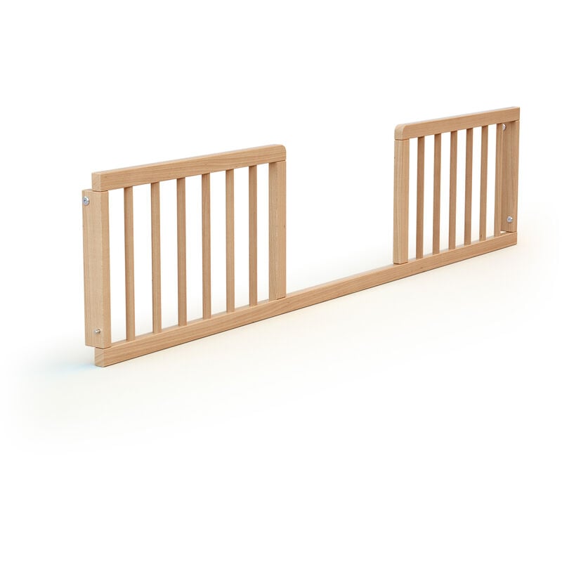 AT4 - Barrière de lit bébé festive en bois