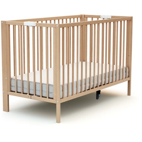 AT4 -  Lit bébé pliant ESSENTIEL en bois