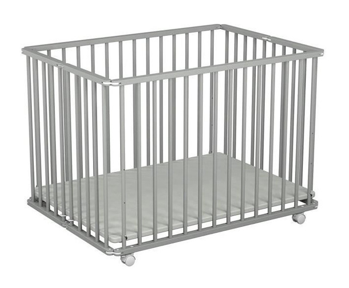 Bebe Puericulture Parcs At4 Parc Pliant T2709 A Roulettes Laque Gris Centromotorsa Com Ar