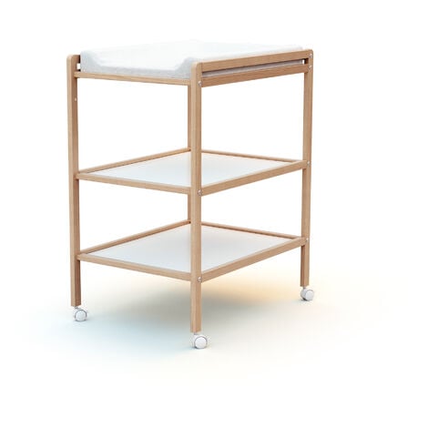 AT4 -  Table à langer 2 étagères ESSENTIEL en bois