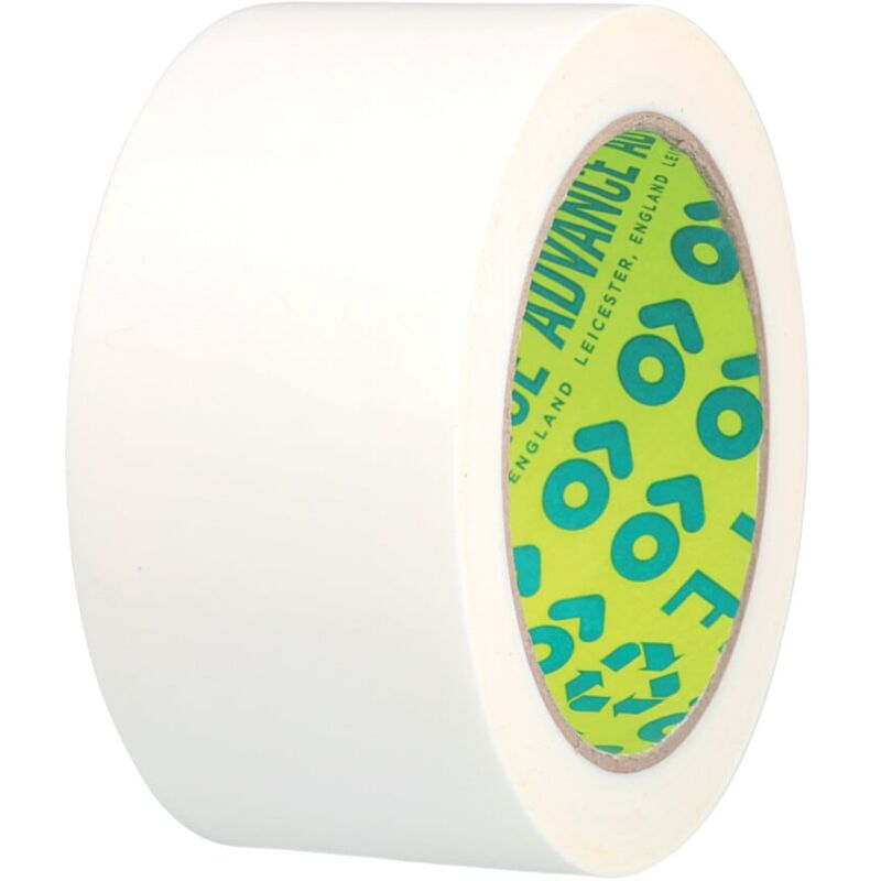 AT6102 White Polythene Builders Tapes - 50mm x 33m - Advance