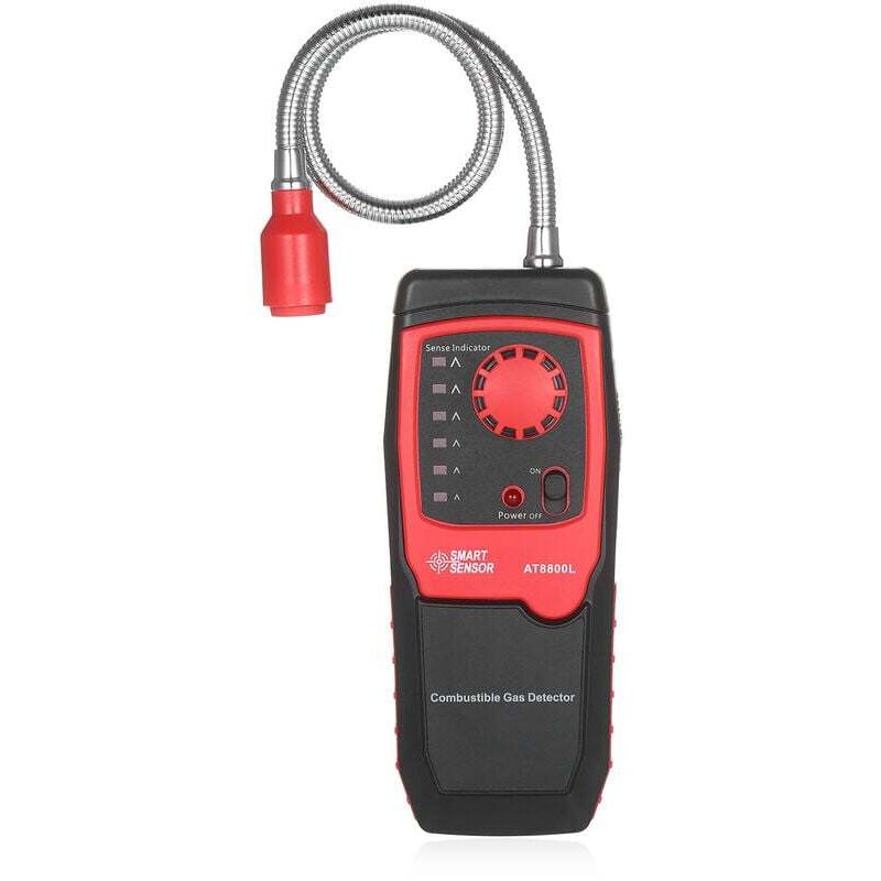 Lifcausal - AT8800L Détecteur de gaz combustibles Livré sans piles-Portable Propane Methane and Natural Gas Leak Detector Combustible Gas Tester