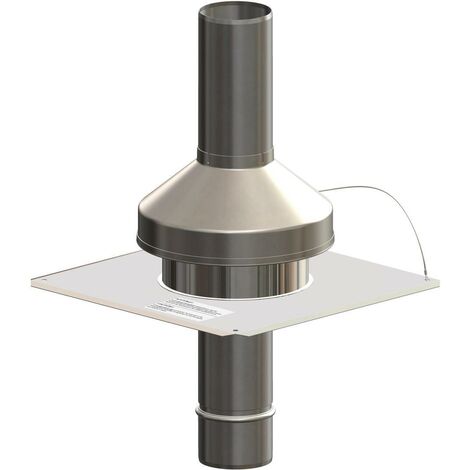 Atec Mündungsset PolyTop Edelstahl DN60