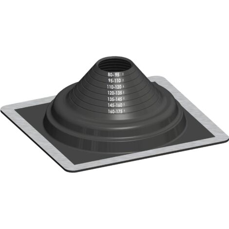 Atec Passage de toiture plate flexible, DN 80/125