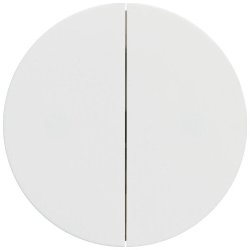 Ateha Double Interrupteur Va et Vient ou poussoir associable Hager WJA040B