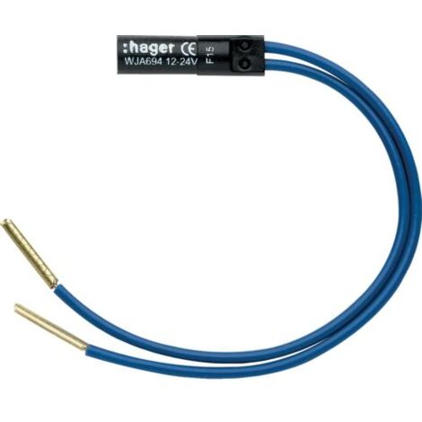 Ateha Lampe 12-24V bleue HAGER WJA694