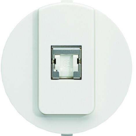 ateha prise RJ45 cat6 STP pour Grade 2 TV associable - HAGER WJA230B