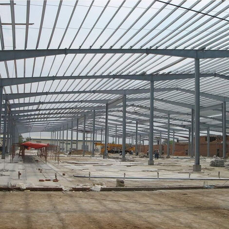 Atelier préfabriqué de haute qualité utilisant une colonne et un faisceau de Structure en acier