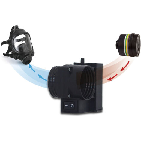 Atemhilfe AIRMATIC f.Voll-/Halbmasken u.Atemfilter m.Rundgewindeanschluss