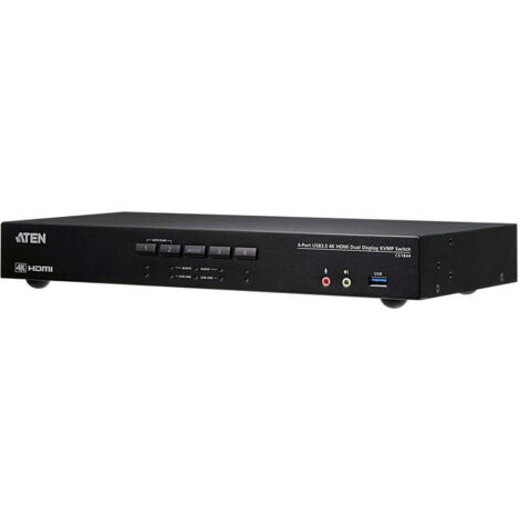 Aten CS1844 interruptor KVM Negro
