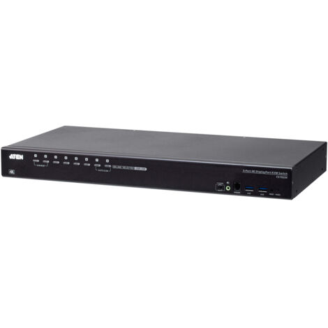 ATEN Switch USB 3.0 4K DisplayPort KVM a 8 porte