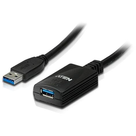 Aten UE350A cable USB 5 m USB 3.2 Gen 1 (3.1 Gen 1) USB A Negro