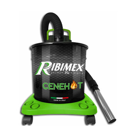 Atepac – Aspirateur à cendre 950W – Capacité 18L – Moteur électrique – Filtre interchangeable pour cendres chaudes – Chariot sur roues