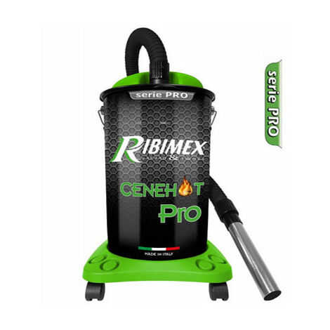 Atepac – Aspirateur à cendres 1200W – Capacité 25L – Filtre HEPA lavable – Température max 40°C – Chariot à roulettes inclus