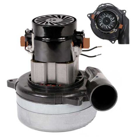 Atepac – Moteur Ametek Lamb 116657 – Puissance 1250 W – Dépression 2565 mm – Débit d'air 194 m³/h – Pour systèmes de nettoyage efficaces
