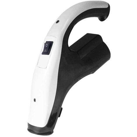Atepac – Poignée de remplacement aspirateur 50mm – Bouton on/off – Compatible avec embout chromé AD263 – Diamètre 34mm côté poignée