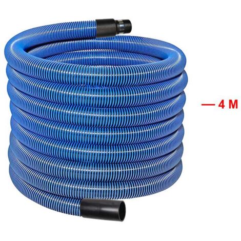 Atepac – Rallonge flexible 4m – Longueur de 2 à 7m – Diamètre intérieur 32mm – Anti-écrasement pour aspiration centralisée