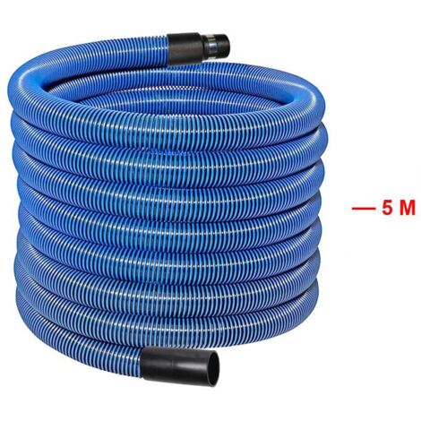 Atepac – Rallonge flexible 5m – Longueur de 2 à 7m – Diamètre intérieur 32mm – Indéformable et anti-écrasement pour aspiration centralisée