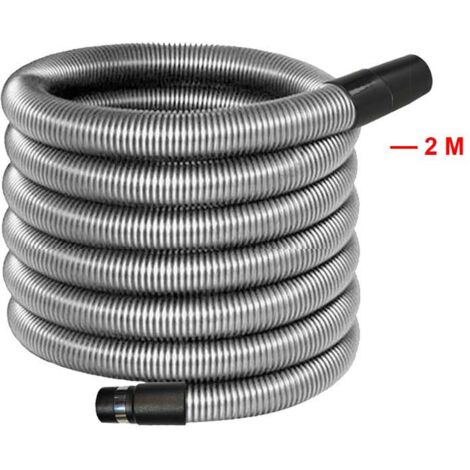 Atepac – Rallonge flexible pour aspiration centralisée – Longueur 2m à 7m – Diamètre intérieur 32mm – Indéformable et anti-écrasement
