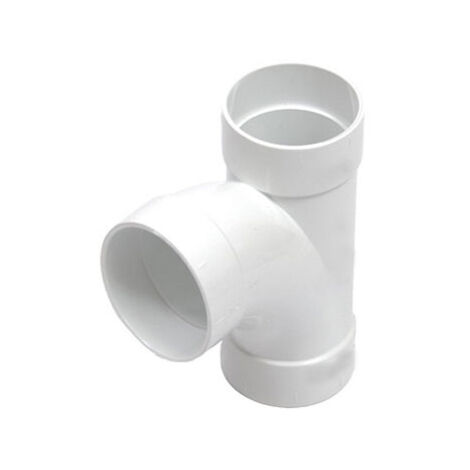 Atepac – Té 90° long pour raccordement tuyaux PVC – Diamètre 32mm – Connexion angle droit – Circulation fluide de l'air