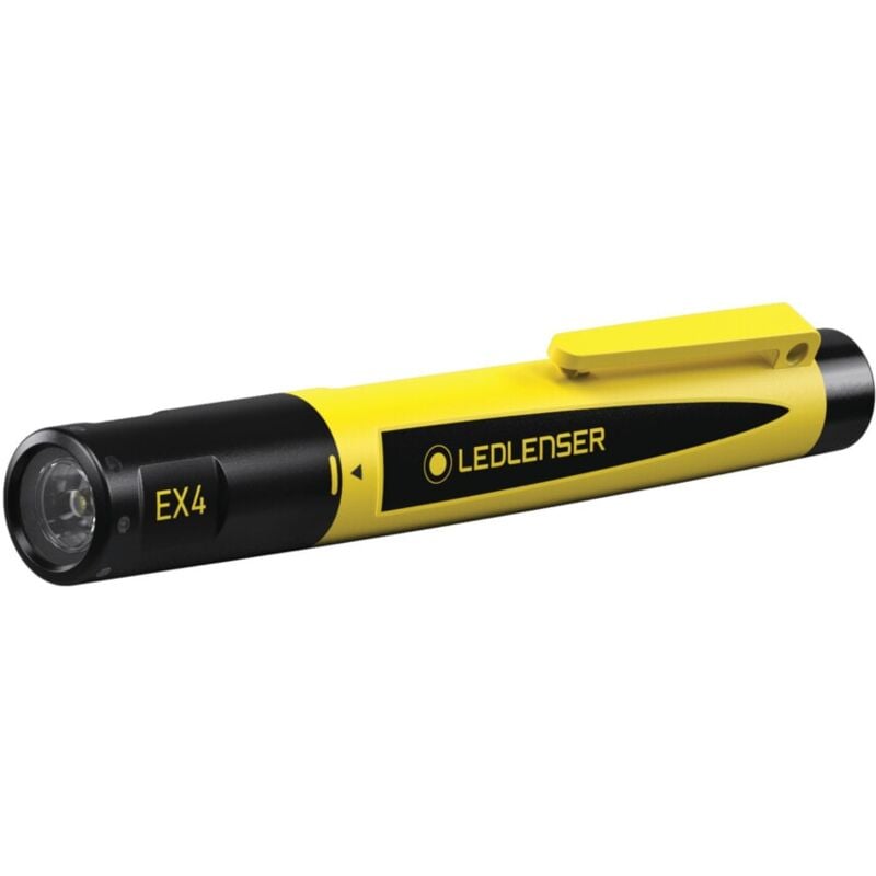 Image of Led Lenser - Atex Zone 0 led Hand Held Torch (EX4) - Yellow