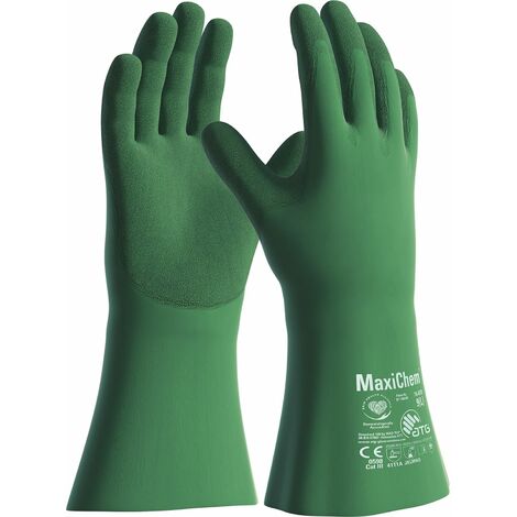ATG Chemikalien-Schutzhandschuh MaxiChem Größe 10