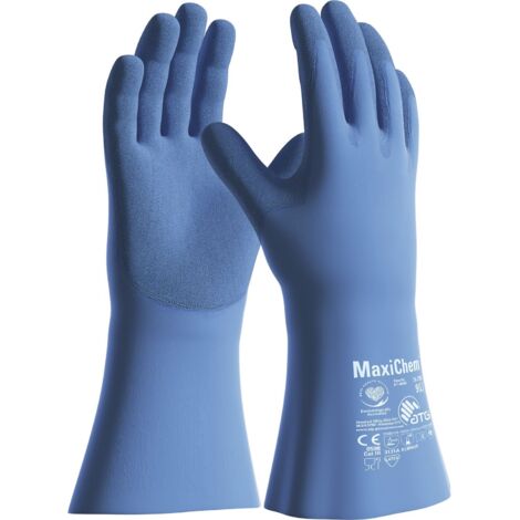 ATG Chemikalien Schutzhandschuh MaxiChem® Größe 9  12 Paar