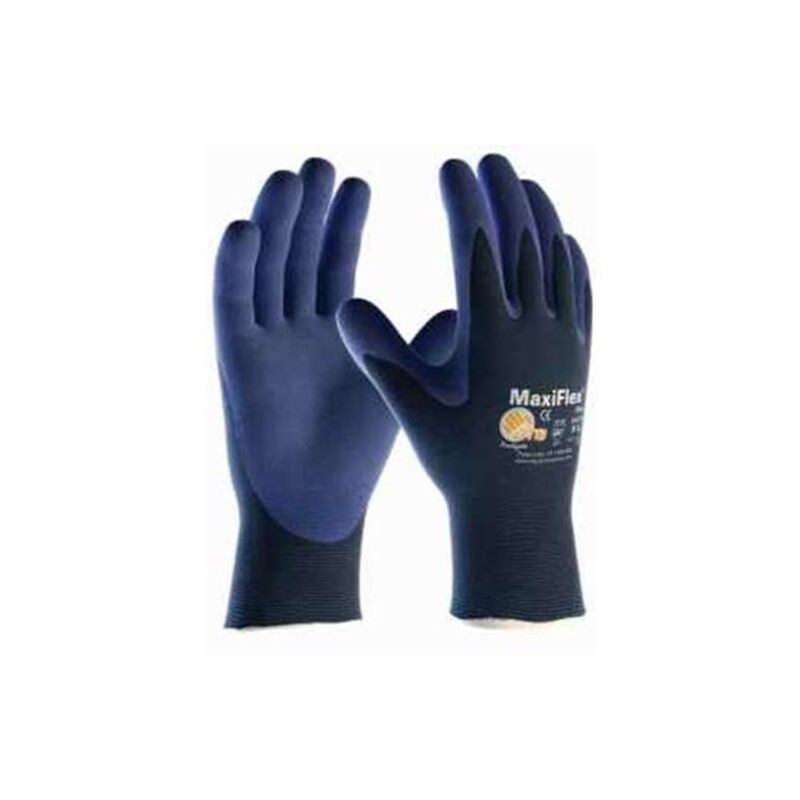 MaxiFlex Elite 244310 Gr.10 (34-274) Nylon-Strickhandschuhe, Kat. 2, Nitri - ATG