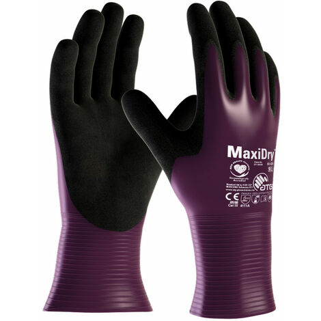 ATG MaxiDry 56-426 Arbeitshandschuhe - 8 (M) - Lila