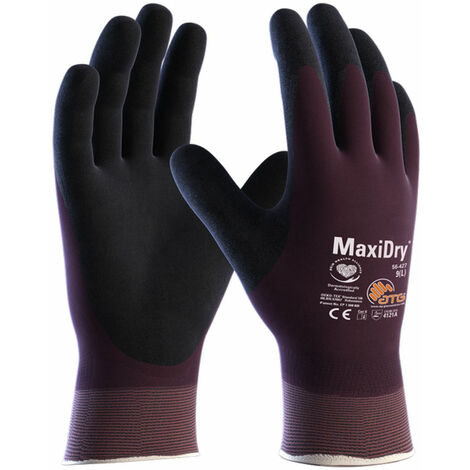 ATG MaxiDry 56-427 Arbeitshandschuhe - 8 (M) - Lila