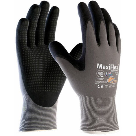 ATG MaxiFlex 42-844 Handschuhe - 8 (M) - Dunkelgrau