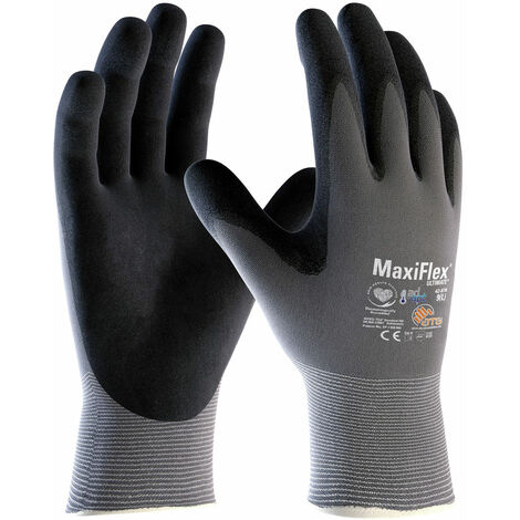 ATG MaxiFlex 42-874 Arbeitshandschuhe - 7 (S) - Dunkelgrau