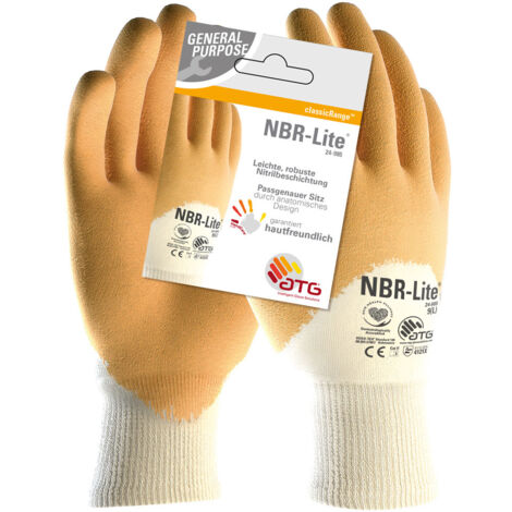 ATG® NBR-Lite® Nitril-Handschuhe (24-985 HCT), SB-Verp. Gr. 9