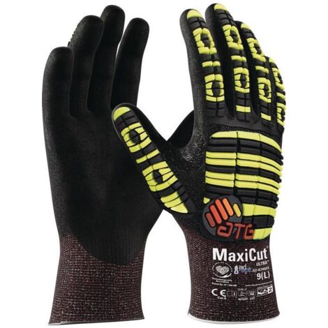 ATG Schnittschutzhandschuhe MaxiCut® Ultra™ AD-APT® 52-6745FI Größe 9 schwarzEN 388 PSA-Kategorie II