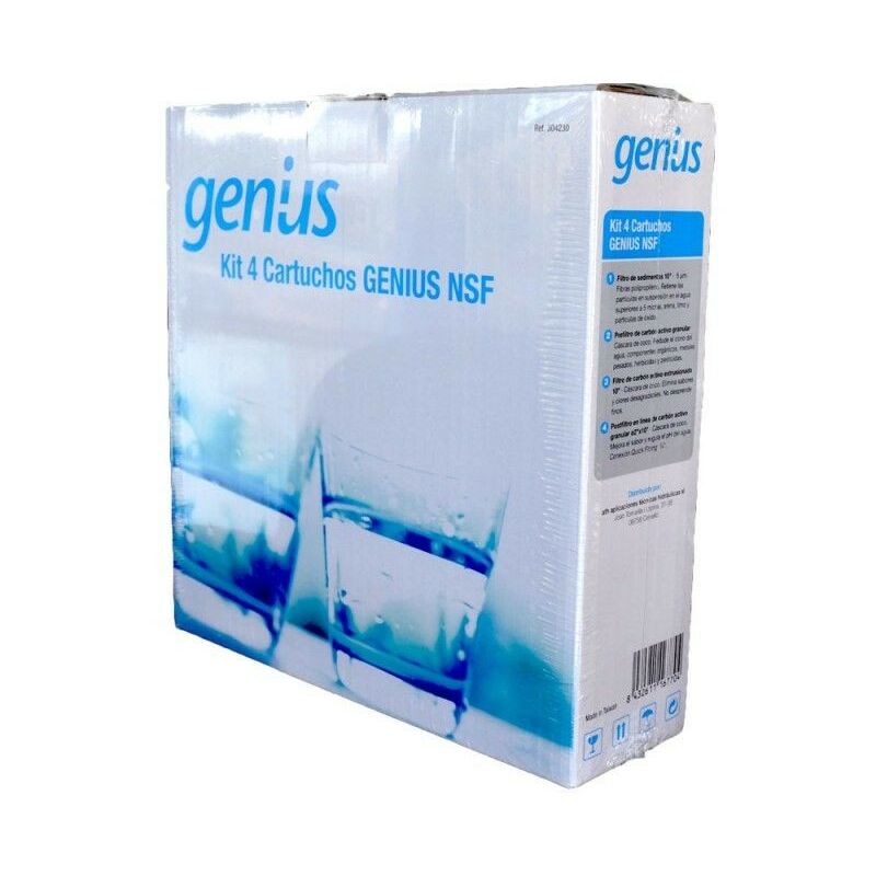 

Kit cartuchos reemplazo Genius NSF - ATH