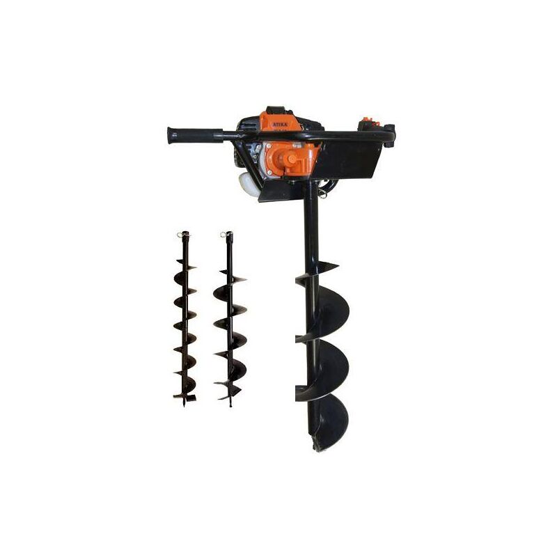 Altrad - Tarière thermique 51,7 cm3 + 3 mèches - elb52