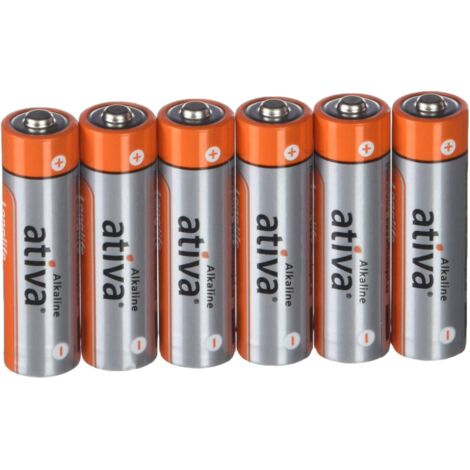 Ativa 5842026 - Pack de 6 piles alcalines AA