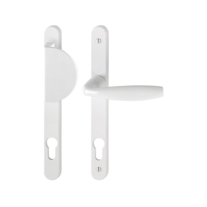Atlanta 554/300LMSGL/1530 Hoppe piastra stretta Bianco 9016 Key i - entr.70 ép.68/77 - 3657876