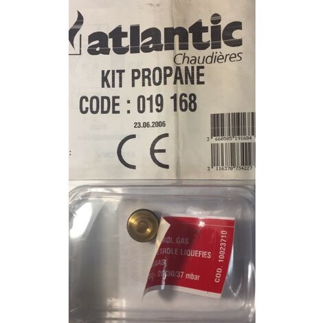 Atlantic 019168 Kit Propane pour chaudières AQUACONDENS 1V30R et MI 2V30R
