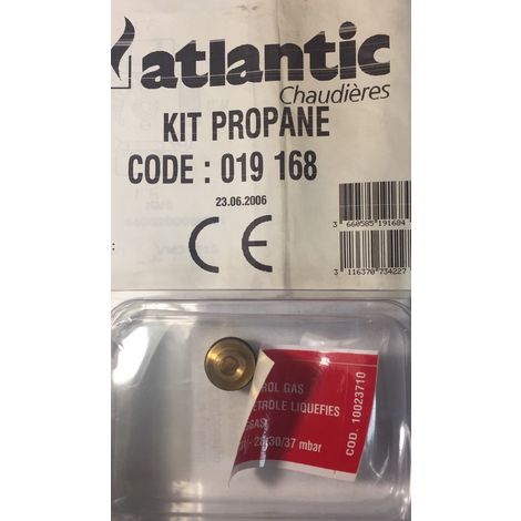 Atlantic 019168 Kit Propano para Calderas AQUACONDENS 1V30R y MI 2V30R - oro