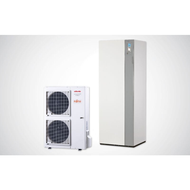 Ensemble Pompe à chaleur Air / Eau - Alfea Excellia duo a.i. Triphasé 16 Kw - 526325 - Atlantic