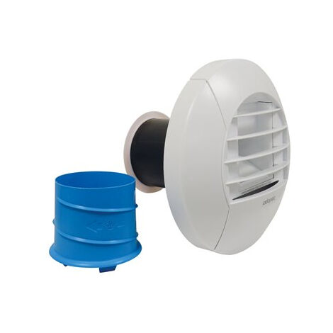 Atlantic - 542576 - Kit bouche hygroréglable salle de bain - KIT BHB 10/40 ø80mm