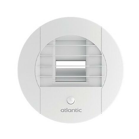 Atlantic – Bouche hygroréglable VMC 80mm – Débit modulable selon humidité – Installation rapide avec système manuel ou électrique