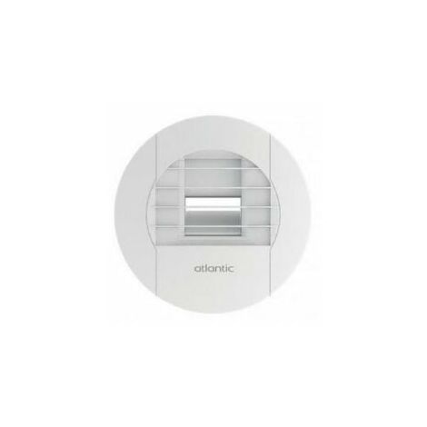 Atlantic – Bouche VMC hygro 125mm 542465 – Débit 10 à 45 m3/h – Installation simplifiée – Régulation automatique humidité