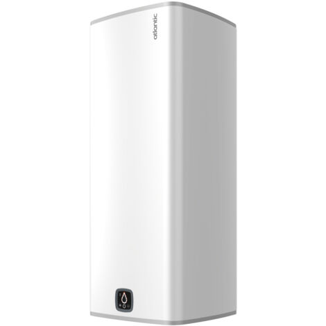 Atlantic – Chauffe-eau électrique Linéo plat connecté vertical mural 150L – Classe B – Résistance stéatite – Fixation EasyKit – 157215