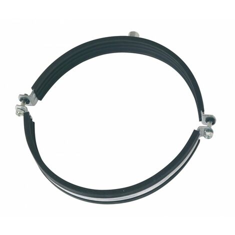 Atlantic – Collier de fixation murale 160 mm – Support isolé pour conduits – Écrou double taraudage M10/M8 – 543545