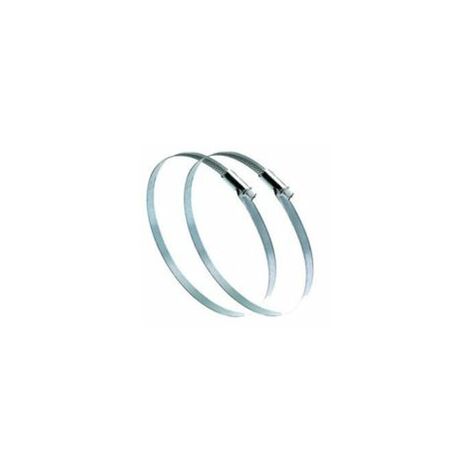 Atlantic – Collier de serrage multi-diamètre Ø160-200mm 523323 – sachet de 2 – installation rapide pour VMC – maintien étanche des gaines